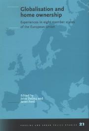 Cover of: Globalisation and home ownership: experiences in eight member states of the European Union
