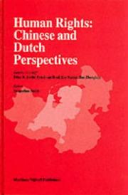 Cover of: Human Rights:Chinese and Dutch Perspectives