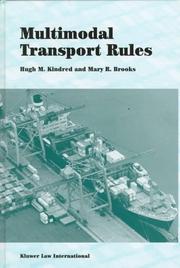 Cover of Multimodal transport rules