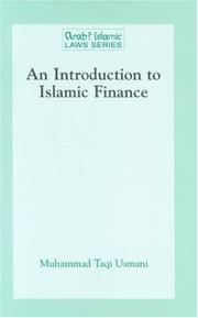 Cover of: An introduction to Islamic finance