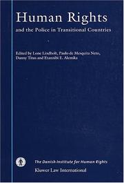 Cover of: Human Rights and the Police in Transitional Countries