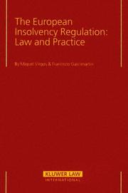 The EC regulation on insolvency proceedings by Miguel Virgós Soriano, Miguel Virgos, Francisco Garcimartin