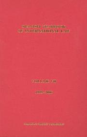Cover of: Spanish Yearbook of International Law by Asociacisn Espaqola de Prof de Derecho I