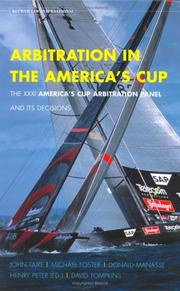 Cover of: Arbitration In The America's Cup