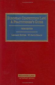 Cover of: European competition law: a practitioner's guide