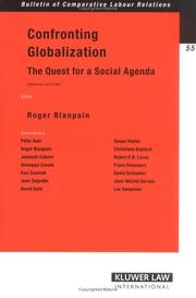 Front cover of Confronting Globalization by Unknown