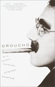 Cover of: Groucho by Stefan Kanfer