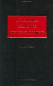 Cover of: International taxation of electronic commerce