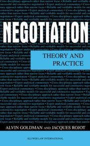Cover of: Negotiation