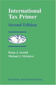 International tax primer by Brian J. Arnold