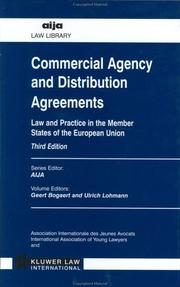 Commercial agency and distribution agreements by Ulrich Lohmann