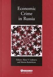 Cover of: Economic Crime in Russia by Alena Ledeneva
