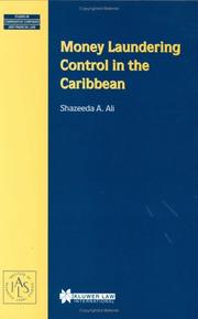 Money laundering control in the Caribbean by Shazeeda A. Ali