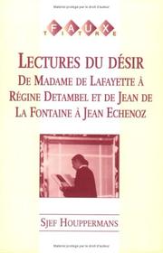 Cover of: Lectures du Desir by Sjef Houppermans