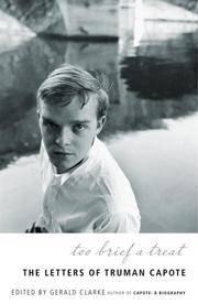 Cover of: Too Brief a Treat by Truman Capote