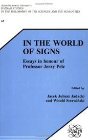 Cover of: In the World of Signs