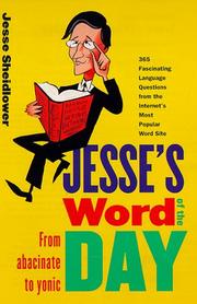 Cover of: Jesse's Word of the Day: www.jessesword.com