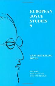 Cover of: Genitricksling Joyce.(European Joyce Studies 9)