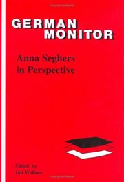 Cover of: Anna Seghers in perspective (German monitor) (German monitor)