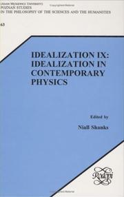 Cover of: Idealization IX by Niall Shanks