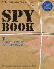 Cover of: Spy Book: The Encyclopedia of Espionage