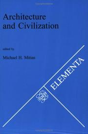 Cover of: Architecture And Civilization.