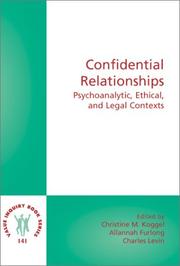 Cover of: Confidential Relations by 