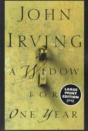 Cover of: A widow for one year by John Irving