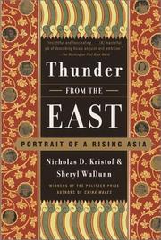 Cover of: Thunder from the East: Portrait of a Rising Asia