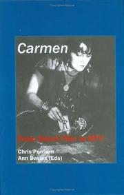Cover of: Carmen: From Silent Film to MTV (Critical Studies 24) (Critical Studies)