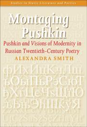 Cover of: Montaging Pushkin | Alexandra Smith