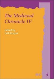 Cover of: The Medieval Chronicle IV (The Medieval Chronicle)
