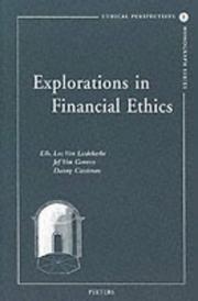 Cover of: Explorations in financial ethics