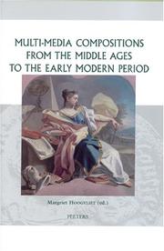 Cover of: Multi-media compositions from the Middle Ages to the early modern period