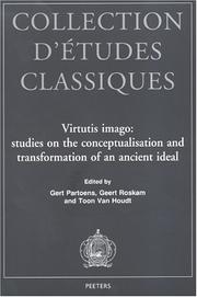 Cover of: Virtutis Imago: Studies On The Conceptualisation And Transformation Of An Ancient Ideal (Collection D'etudes Classiques) (Collection D'etudes Classiques)