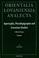 Cover of: Apocrypha, Pseudepigrapha and Armenian Studies, Volume 1