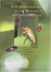 New developments in the biology of Chrysomelidae by Pierre Jolivet