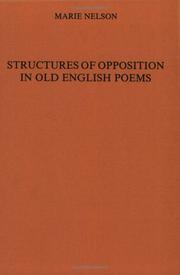 Cover of: Structures of opposition in Old English poems