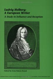 Cover of: Ludvig Holberg--a European writer: a study in influence and reception