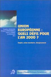 Cover of: Union europeenne by Dehousse