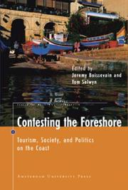 Cover of: Contesting the foreshore: tourism, society, and politics on the coast