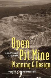 Cover of: Open Pit Mine Planning & Set Design Volume 2 | William A. Hustrulid
