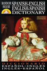 Cover of: Random House Spanish-English, English-Spanish dictionary by Margaret H. Raventós, Margaret H. Raventós