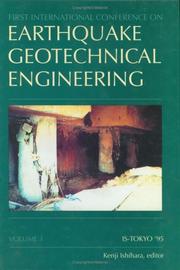 Cover of: Earthquake Geotechnical (V3) Engineering