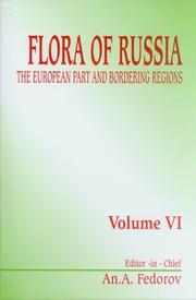 Cover of: Flora of Russia - Volume 6 (Flora of Russia) | an A. Fedorov