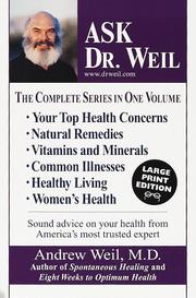 Cover of: Ask Dr. Weil by Andrew Weil