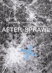 Cover of: After-sprawl: research for the contemporary city