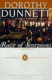 Cover of: Race of Scorpions by Dorothy Dunnett