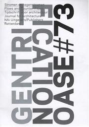 Cover of: OASE 73: Gentrification (Oase)
