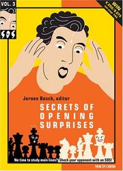 Cover of: Secrets of Opening Surprises - Volume 3